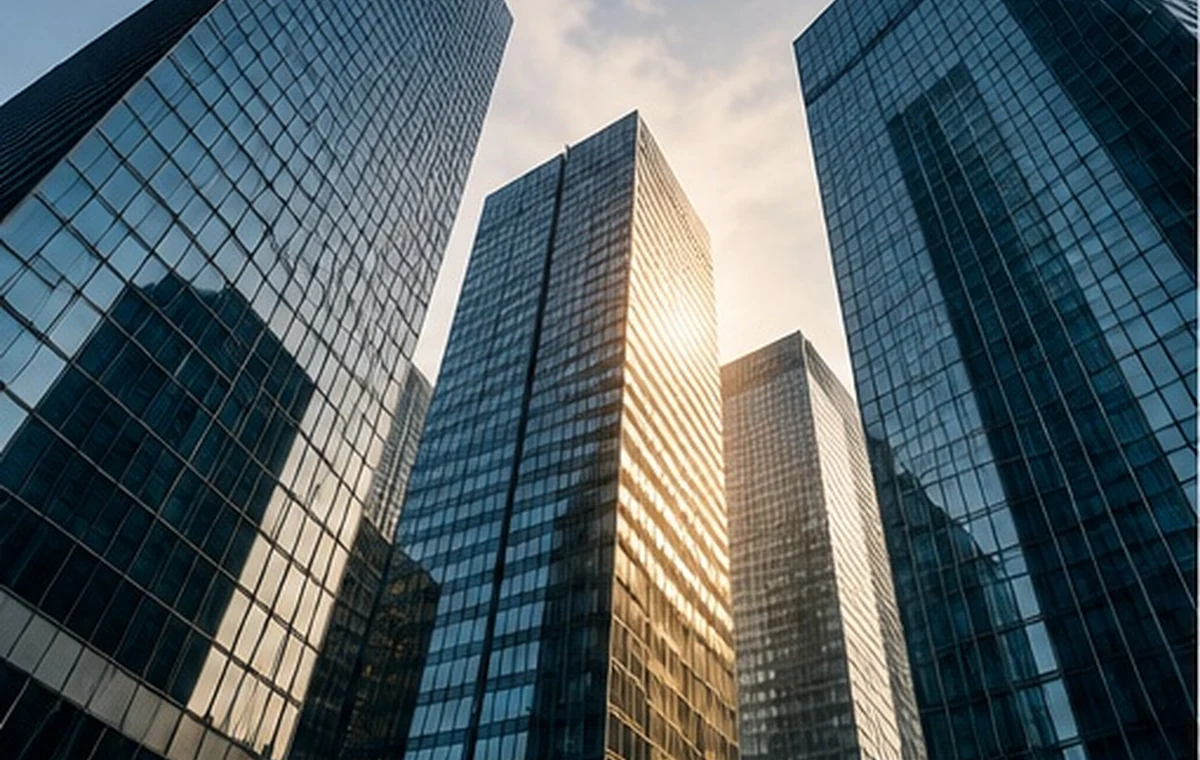 Financial district towers representing institutional alignment